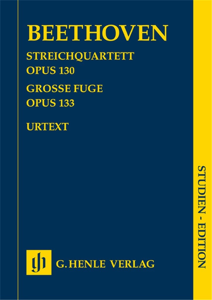 Streichquartett B-dur op. 130, Große Fuge op. 133